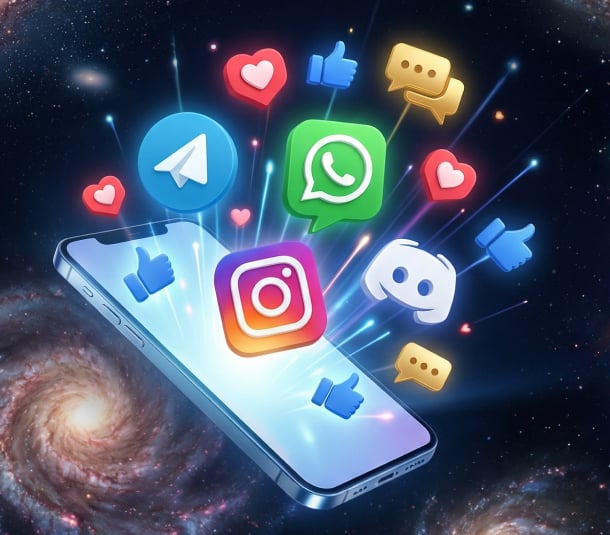 Starte durch mit den Social-Media-Kanälen von Casino Rocket!